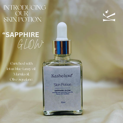 Sapphire Glow Skin Potion
